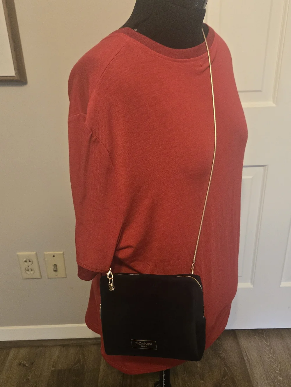 One Of A Kind Upcycled Using YSL Makeup Pouch